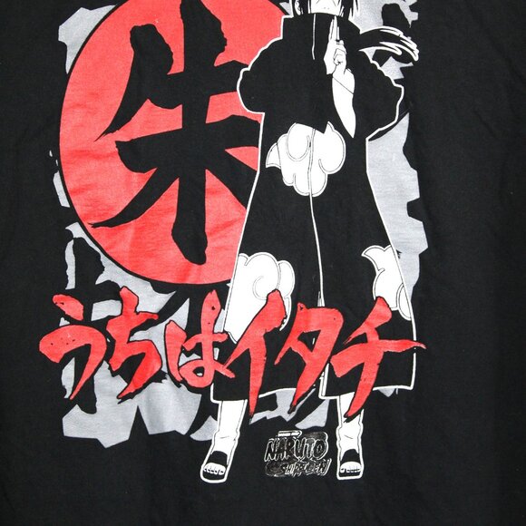 Vintage 2002 Naruto Shippuden Gaara Anime Shonen Jump Graphic T-Shirt Men Sz M - Picture 2 of 4